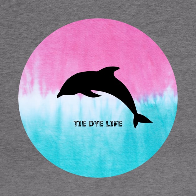 Dolphin Tie Dye Life by nathalieaynie